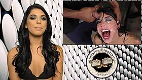 Gina Valentina In Intense Blowbang Action