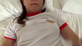 Watch This Horny Asian Girl Go Wild!