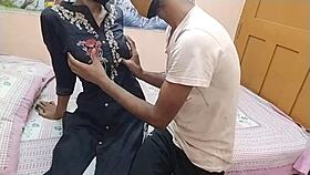 Indian babe dimple arranges bedroom quickie with boyfriend