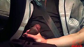 ride with latina drika muniz turns into sucking at motel