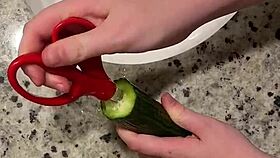 Wow, Hardcore Zucchini Fucking!