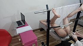 Amateur In Miniskirt Gets Examined With Intense Sex By Gynecologist