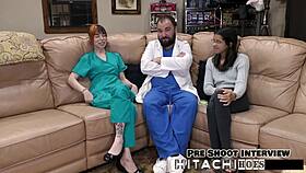 Ditria Rose Moans During Backstage Masturbation