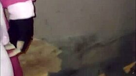 Can This Halloween Milf Flash Outdoors for Free Public Fun?