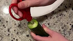 Wow, Hardcore Zucchini Fucking!