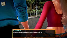 Blonde Plays Exciting Game!