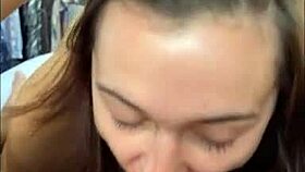 18-year-old college girl rides study partner raw in cowgirl! 💦