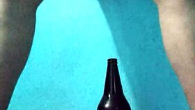 i masturbate richly with a bottle my rich vaginal juices