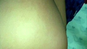 Horny Teen Bent Over For Doggystyle Creampie