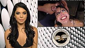 Gina Valentina In Intense Blowbang Action