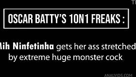 Cute brazilian mih ninfetinha worships and fucks very huge dick anal cock worship 0 pussy huge gapes 1on1 ob166fu