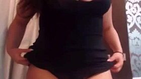 katrina kaif lookalike teasing with her gorgeous big tits shaking