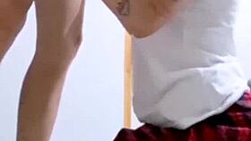 Blonde Venezuelan College Girl's Live TikTok Fuck