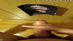 Let's talk about this POV tribute to Vanessa Hudgens with masturbation and cum