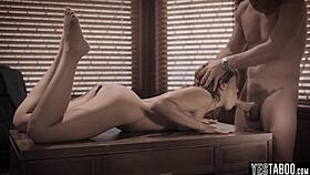 i did a special study on gaping and quickie fucks, bending her over for rough anal