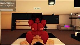 rosex 2, rough facial with monster