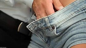 penthousegold com - blonde nanny angelika grays meets her boss in the kitchen for filthy fun