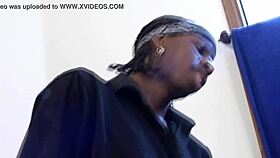 Watch This Clothed Babe Devour That Massive Black Cock In An Interracial Blowjob Extravaganza!