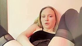 Inserting Big Toy Plug into Tight Ass First Time Painful Pleasant