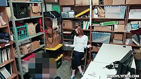 did you get busted shoplifting katy now kiss my cock and let me feed it in your mouth officer style