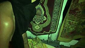 Arab Muslim Spanks Afghan Prostitute in Outdoor Whorehouse