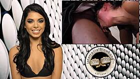 Gina Valentina In Intense Blowbang Action