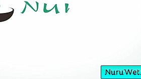 Hot busty masseuse: wet nuru tease?