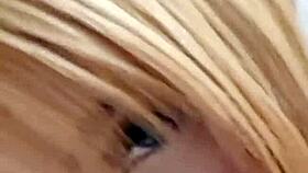 Blonde Venezuelan College Girl's Live TikTok Fuck