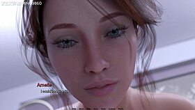 Breastfeeding milf gives handjob to horny tenant while he sucks her massive milf boobs - heartproblems 31 by xenorav