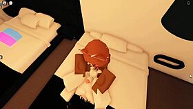 Roblox porn femboy gets treated like a slut with big black cock