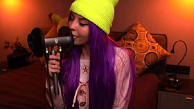 intriguing asmr moona ear licking session