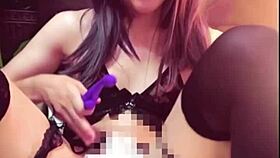 Beautiful Asian Ladyboy Crossdressing in Public Toilet, Quietly Masturbating Anal 😊