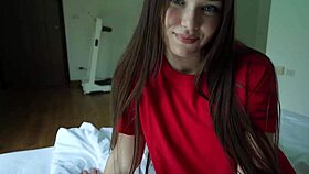 She Gave Her Stepbrother a Wet Blowjob for His Birthday