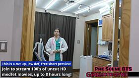 Daisy Bean Delivers Intense Vibrator Stimulation During Backstage Hospital Exam