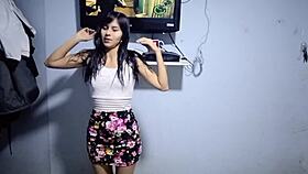 The man fucked me hard to go to the party despite adoring video games