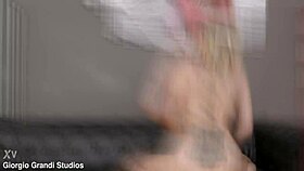 ria sunn tests massive toy with anal fisting