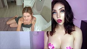 Linda teen innocently shares bed with hot guy