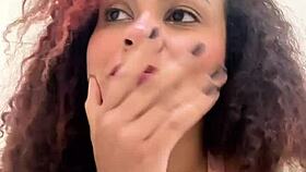 Beautiful Brunette Latina Bbw In Homemade Amateur Cosplay Costume At Public Toilet During Cosplay Convention