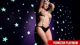 blonde hoe leya falcon is giving her ass bareback to mocha stud rob piper