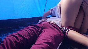 Field Trip Students in Tent - Real Homemade