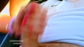 hey girl, that cute horny blonde whore gave me a handjob in the car out in public