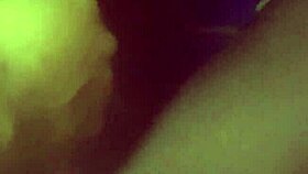 Latina sucks BBC under covers and gets creamy pussy fucked