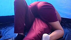 Field Trip Students in Tent - Real Homemade