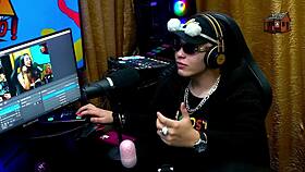 didy reis shows her beautiful tits on podcast