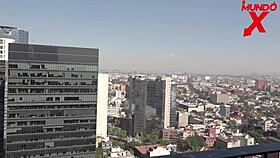 She begs her boss to fill her with cum