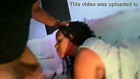 Things get freaky on the bedroom floor during this intense encounter