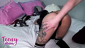 oh no, the tattoo conundrum! aurora anarchy gets discipline from daddy