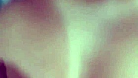 redhead wife flashes in video call for clients then husband joins