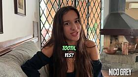 the story of a beautiful skinny brazilian teen's first casting interview