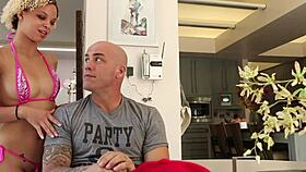 Ashley Lovebug BENDS OVER for FIRST TIME interracial ANAL, taking GHETTO SPERM in her MOUTH